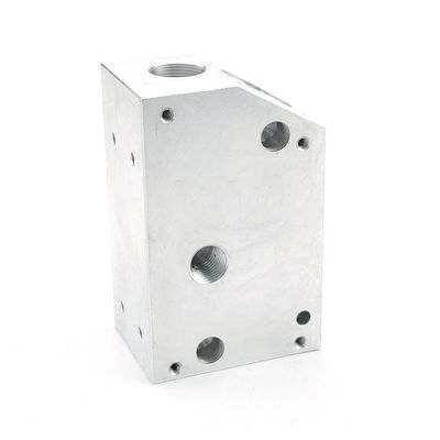 Auto Accessory Hydraulic Blocks CNC Machining Parts For OEM Customers